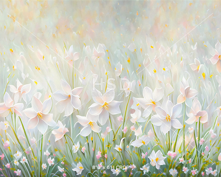 Dreamy Daffodils - HSD Photography Backdrops 