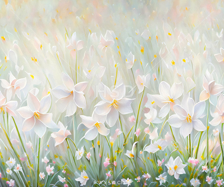 Dreamy Daffodils - HSD Photography Backdrops 