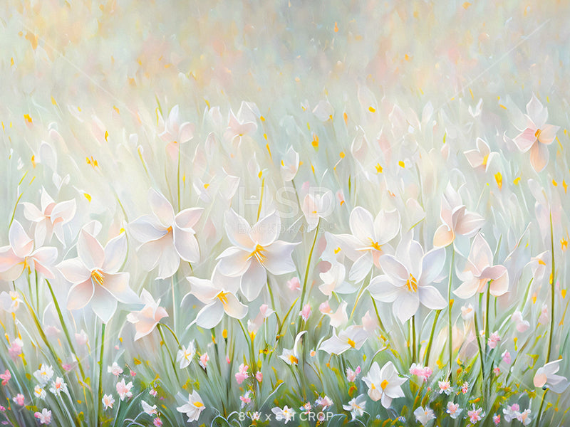 Dreamy Daffodils - HSD Photography Backdrops 