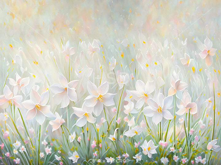 Dreamy Daffodils - HSD Photography Backdrops 