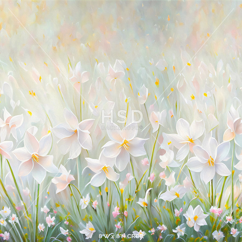 Dreamy Daffodils - HSD Photography Backdrops 