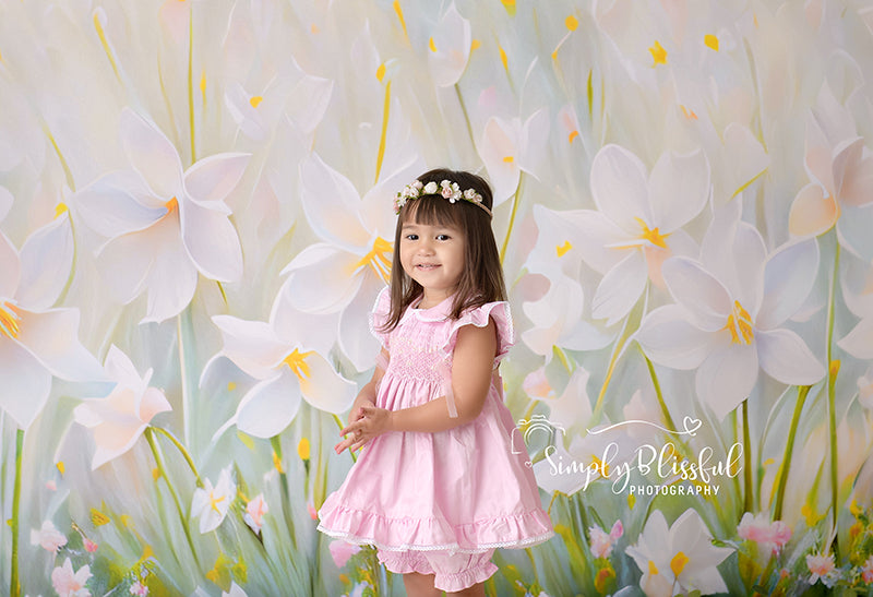 Dreamy Daffodils - HSD Photography Backdrops 