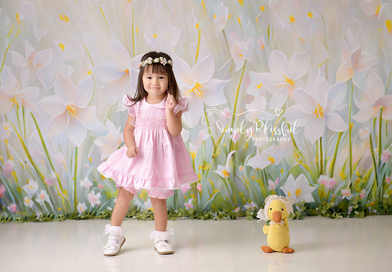 Dreamy Daffodils - HSD Photography Backdrops 