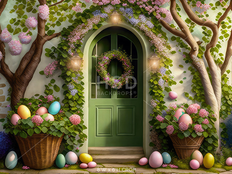 Easter Egg Entrance - HSD Photography Backdrops 