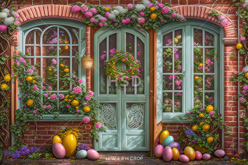 Enchanted Easter Market - HSD Photography Backdrops 