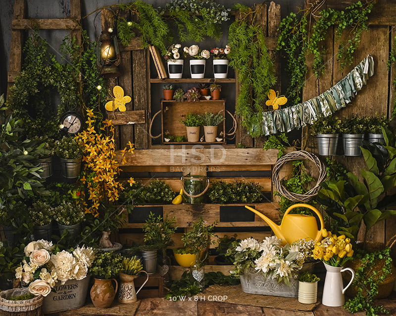 Potting Shed - HSD Photography Backdrops 