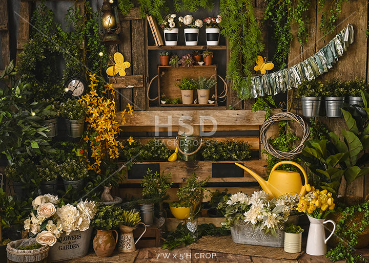 Potting Shed - HSD Photography Backdrops 