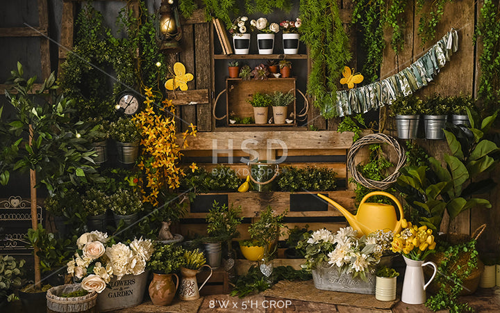 Potting Shed - HSD Photography Backdrops 