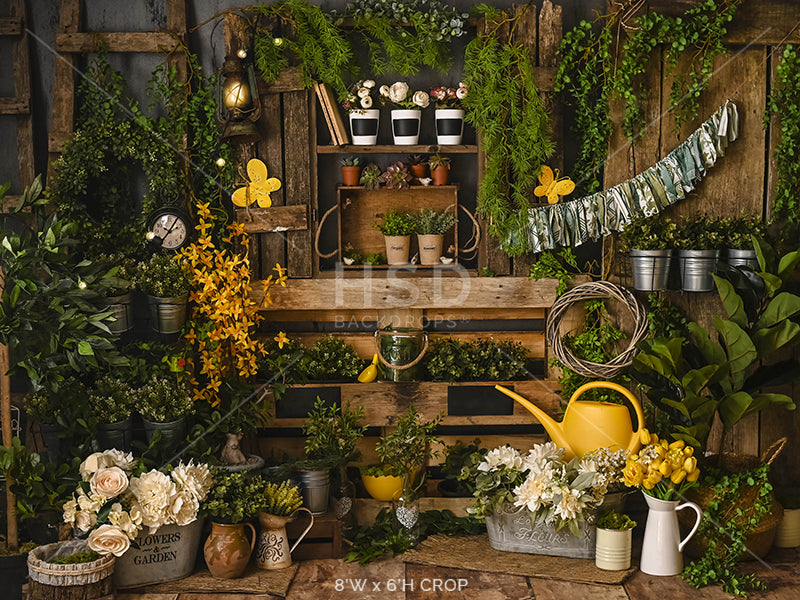 Potting Shed - HSD Photography Backdrops 