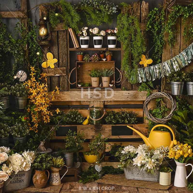 Potting Shed - HSD Photography Backdrops 