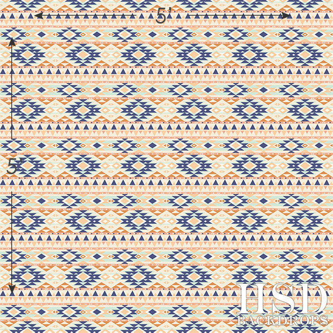 Aztec Pattern - HSD Photography Backdrops 