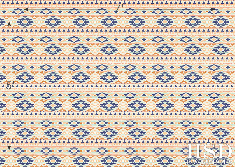 Aztec Pattern - HSD Photography Backdrops 