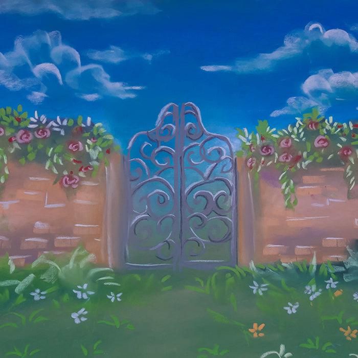 Castle Gate - HSD Photography Backdrops 