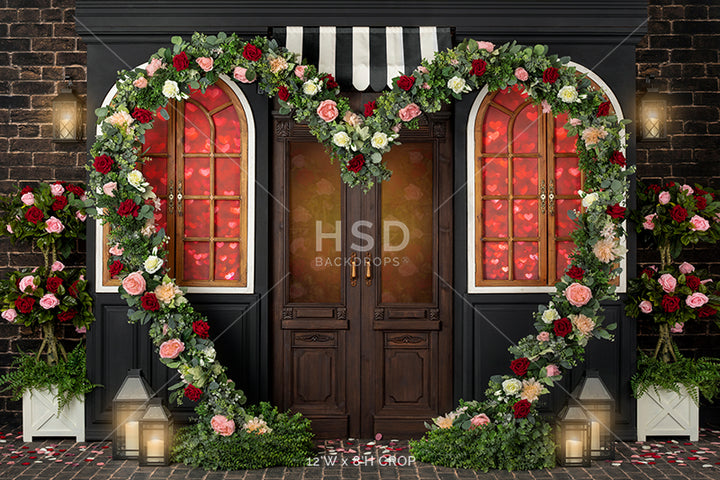 Valentine's Day Village - HSD Photography Backdrops 