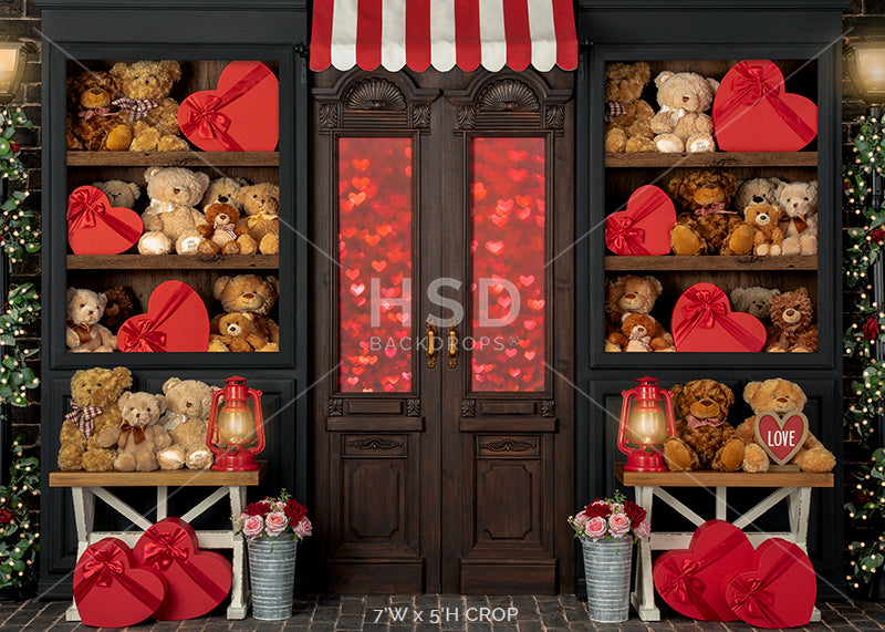 Teddy Bear Lane - HSD Photography Backdrops 