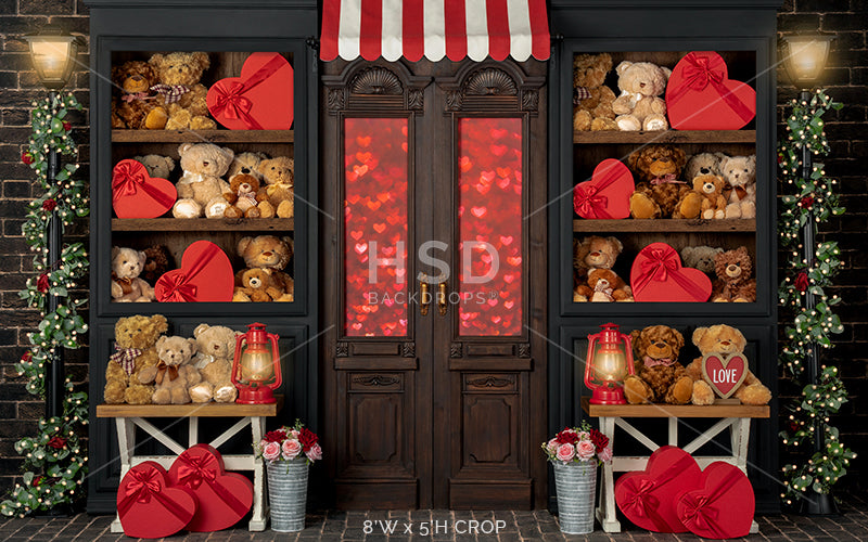 Teddy Bear Lane - HSD Photography Backdrops 