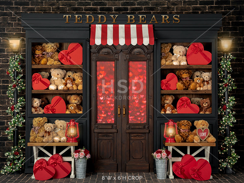 Teddy Bear Lane - HSD Photography Backdrops 