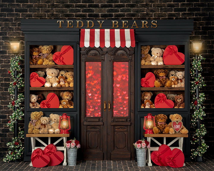 Teddy Bear Lane - HSD Photography Backdrops 