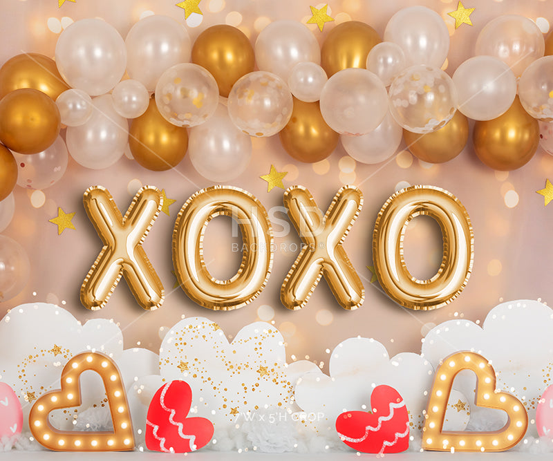 XOXO Valentine - HSD Photography Backdrops 