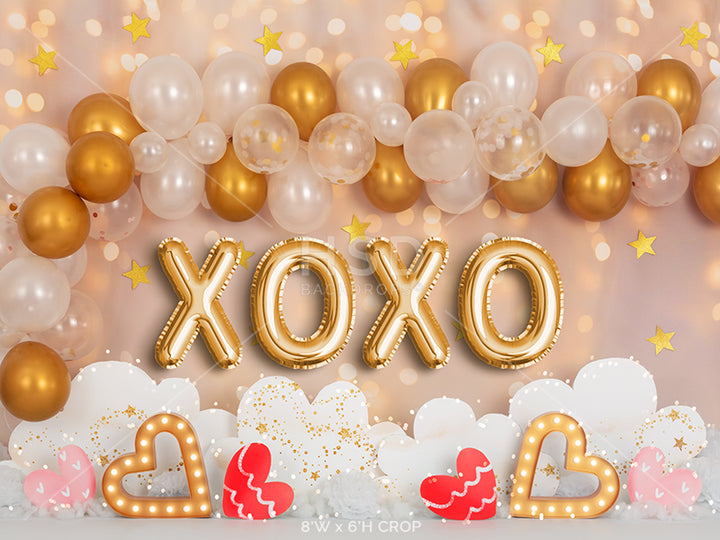 XOXO Valentine - HSD Photography Backdrops 