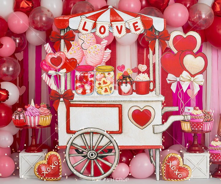 Sweetheart Cart - HSD Photography Backdrops 