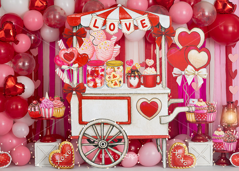 Sweetheart Cart - HSD Photography Backdrops 