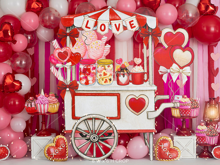 Sweetheart Cart - HSD Photography Backdrops 