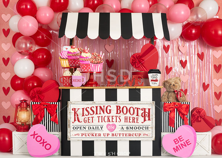 Valentine's Cupcakes & Kisses - HSD Photography Backdrops 