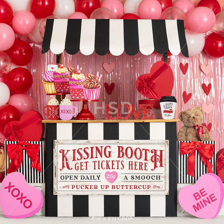 Valentine's Cupcakes & Kisses - HSD Photography Backdrops 