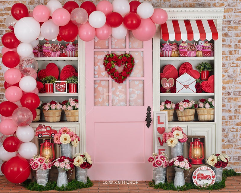 Sweetheart Shoppe - HSD Photography Backdrops 