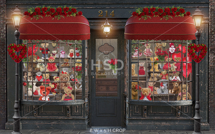 Teddy Bear Emporium - HSD Photography Backdrops 