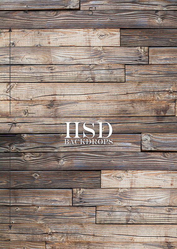 Recycled Wood Floor Drop - HSD Photography Backdrops 