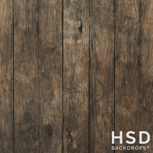 Burke Rustic Wood - HSD Photography Backdrops 