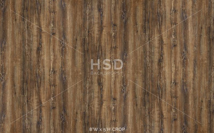 Vintage Walnut Wood - HSD Photography Backdrops 