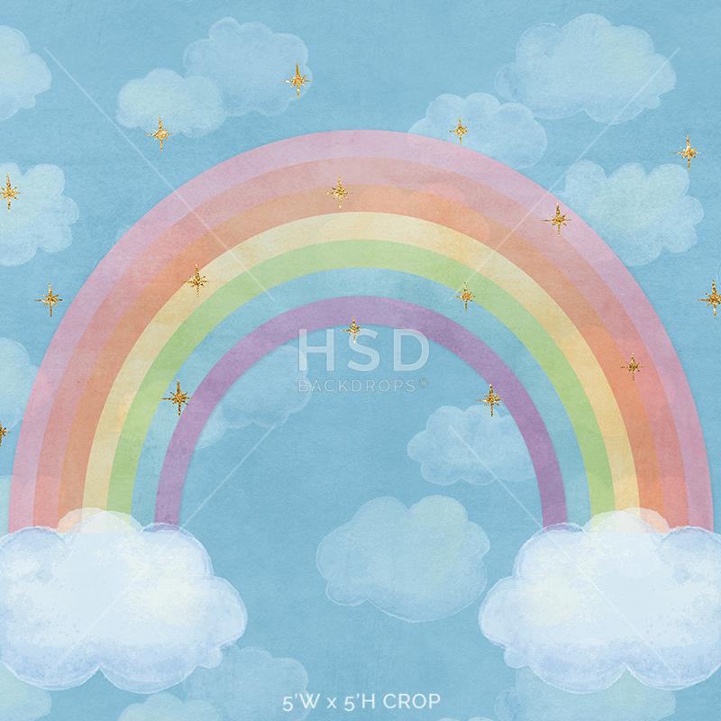 Pastel Rainbow - HSD Photography Backdrops 