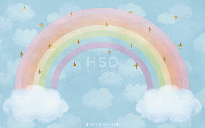 Pastel Rainbow - HSD Photography Backdrops 