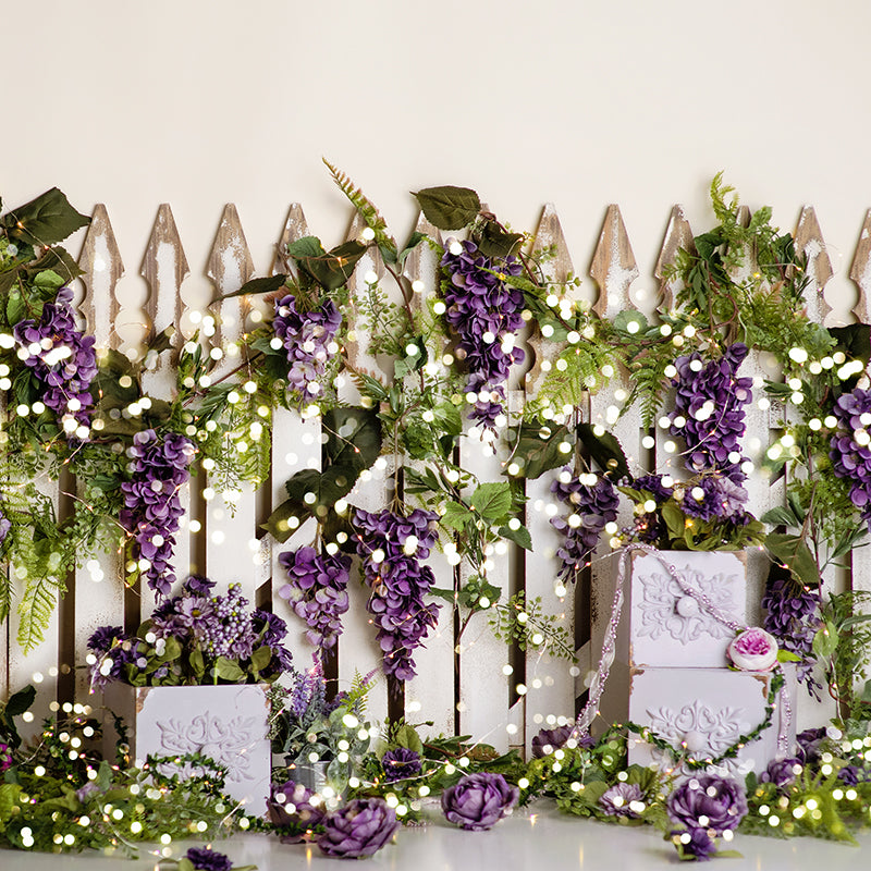 Wisteria Garden - HSD Photography Backdrops 