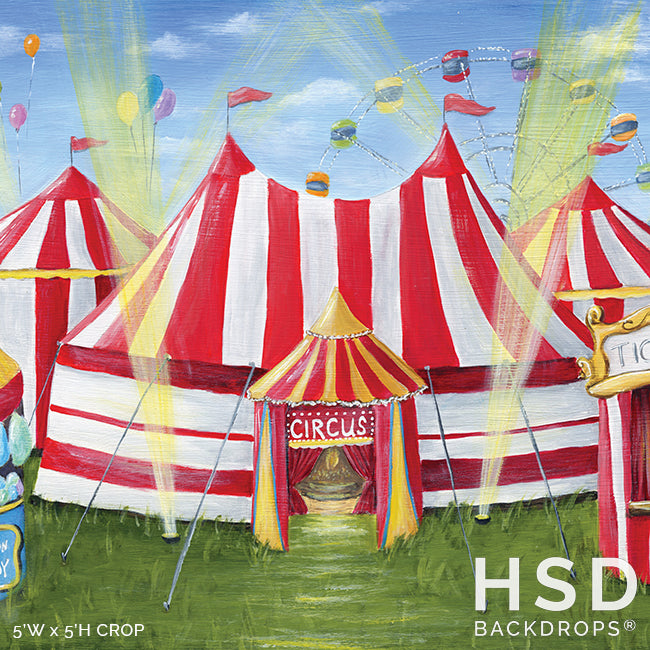 Circus Theme - HSD Photography Backdrops 