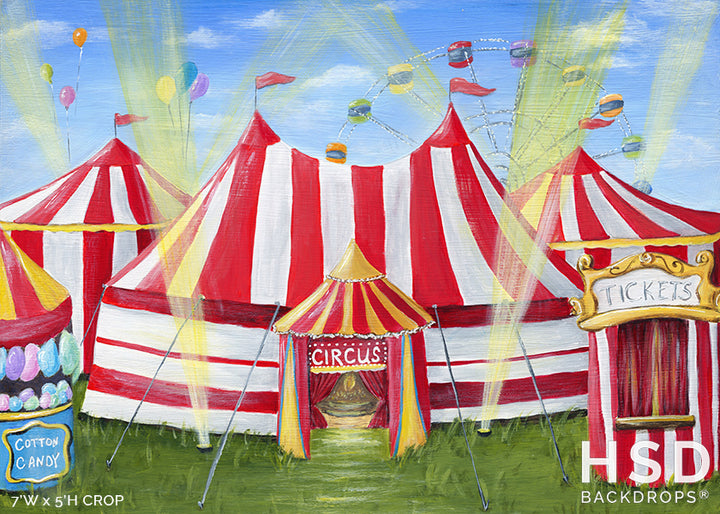 Circus Theme - HSD Photography Backdrops 