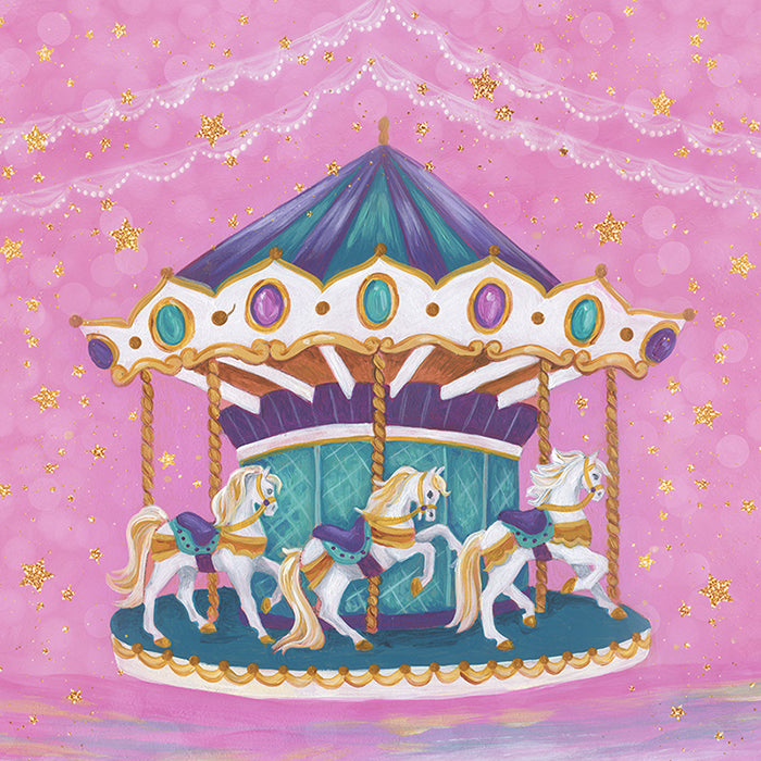 Carousel Horse - HSD Photography Backdrops 