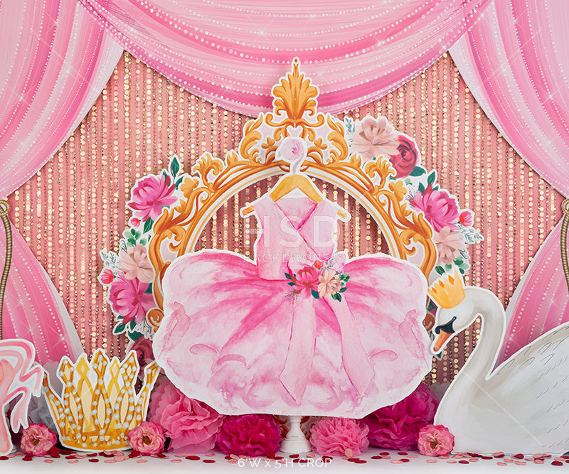 Ballerina Birthday - HSD Photography Backdrops 