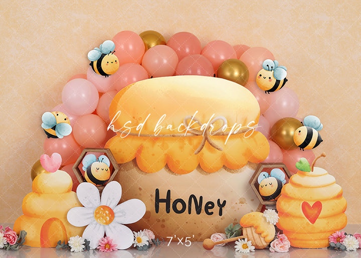 Sweet Honey Bee - HSD Photography Backdrops 