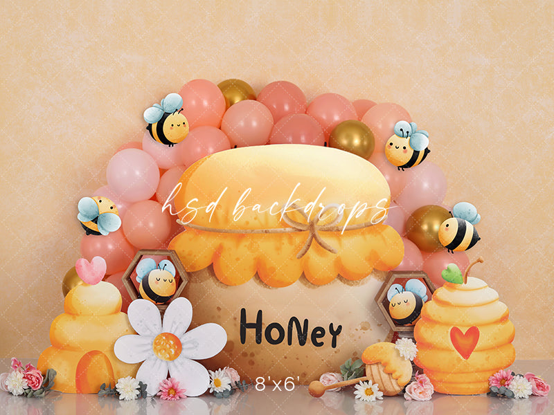 Sweet Honey Bee - HSD Photography Backdrops 