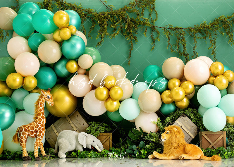 Jungle Party - HSD Photography Backdrops 