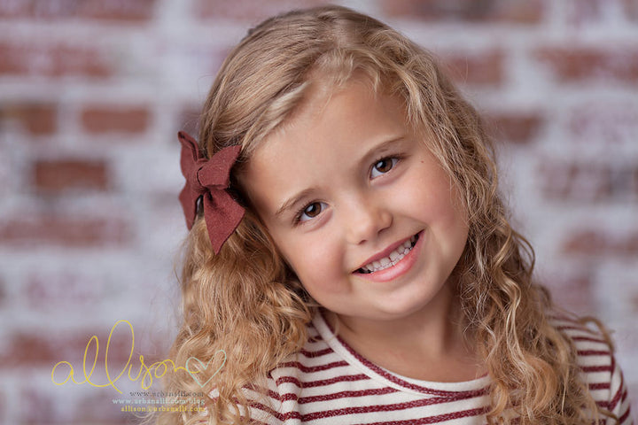 Red & White Brick Wall - HSD Photography Backdrops 