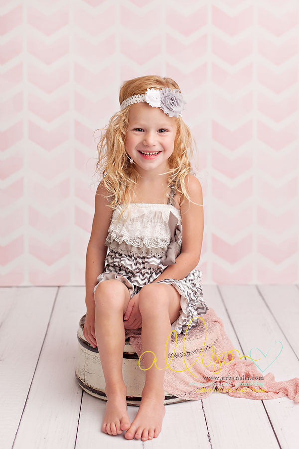 Pink Chevron Arrows - HSD Photography Backdrops 